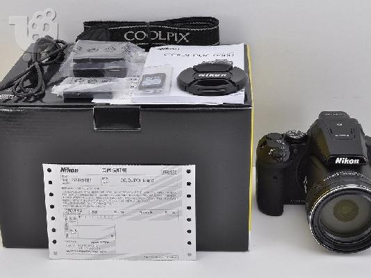 PoulaTo: Nikon COOLPIX P900 16.0 MP Digital Camera Black with Box
